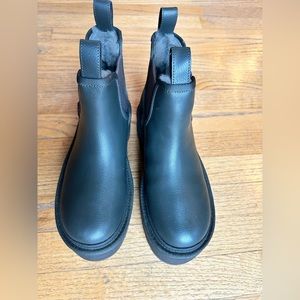 Ugg platform waterproof boots